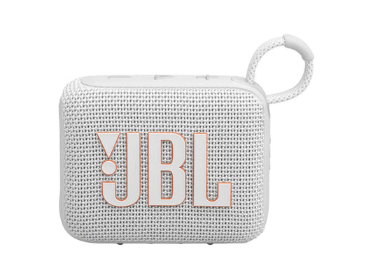 JBL Go 4 Ultra-Portable Bluetooth Speaker - White