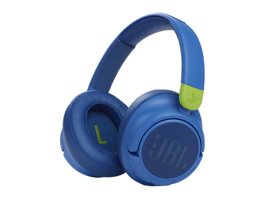 سماعات رأس JBL JR460NC لاسلكية للأطفال باللون الأزرق