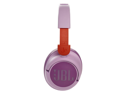 سماعات رأس JBL JR460NC لاسلكية للأطفال باللون الوردي