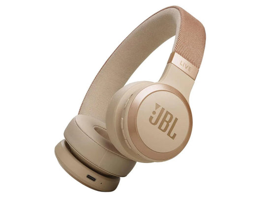 JBL Live 670NC Wireless ON-Ear Noise Cancelling Headphone Sandstone