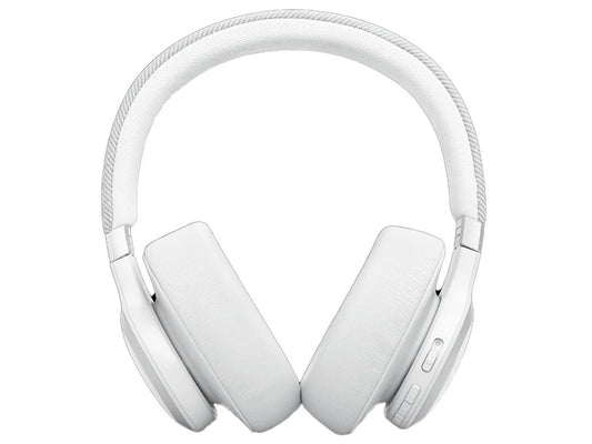 JBL Live 770NC Wireless Over-Ear Noise Cancelling Headphones - White