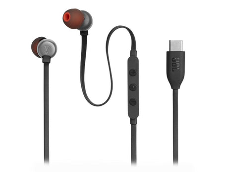 JBL Tune 310C Wired Type C HI-RES IN-Ear Headphones - Black - Zayoom