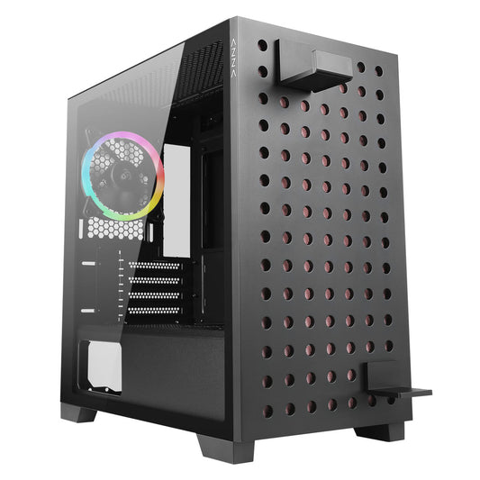 ِAZZA ELISE - Micro-ATX PC Case - Black