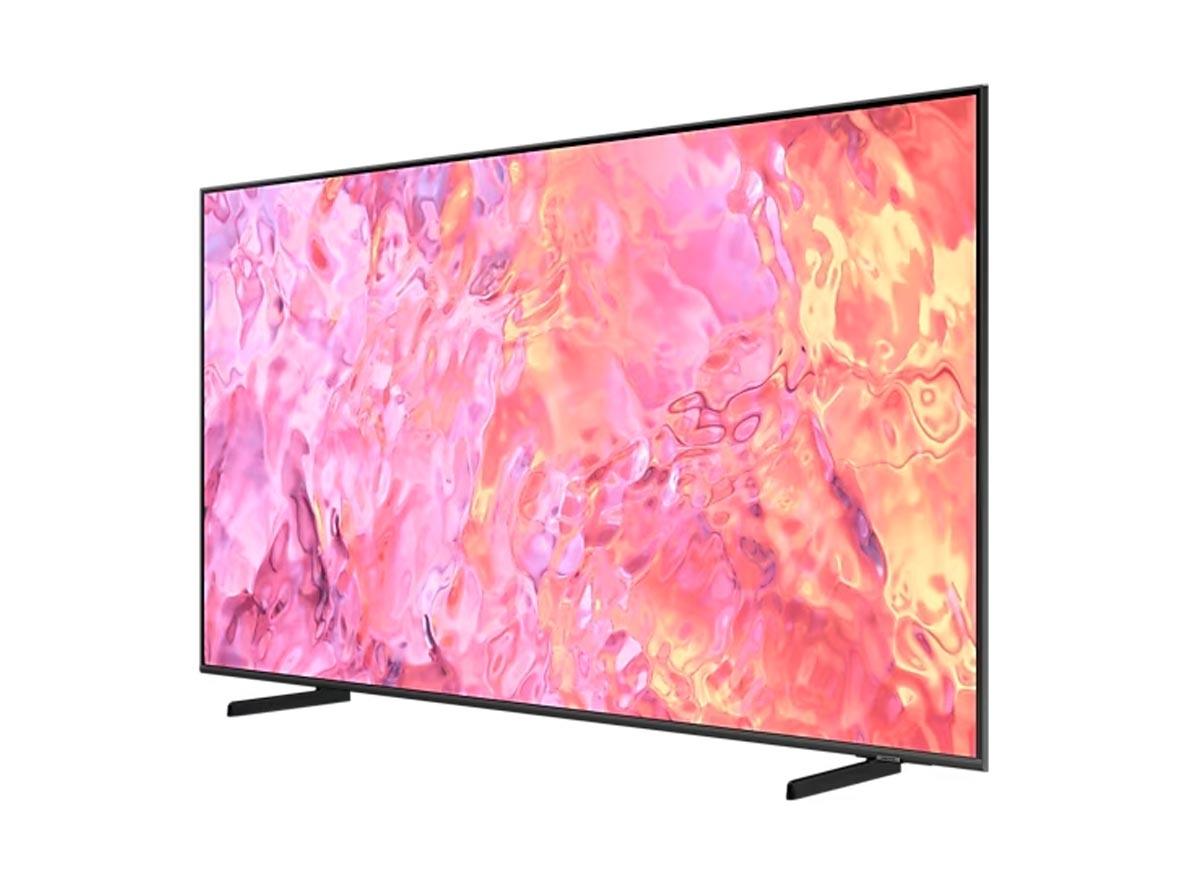 Samsung 75 Inch Q60C QLED 4K with Quantum HDR Motion Xcelerator Smart Tizen OS - TV - Titanium Gray - QA75Q60CAUXZN - Zayoom