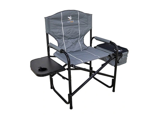 Alaysh Foldable Aluminim Chair With Side Table and Thermal Bag and Carry BAG