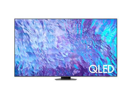 Samsung 55 Inch Q80C QLED 4K with Quantum HDR Motion Xcelerator Turbo+ Smart Tizen OS - TV - Gray - QA55Q80CAUXZN