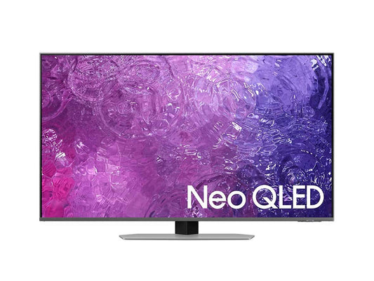 Samsung 65 Inch QN90C Neo QLED 4K with Neo Quantum HDR Motion Xcelerator Turbo+ 120Hz Smart Tizen OS - TV - Silver - QA65QN90CAUXZN