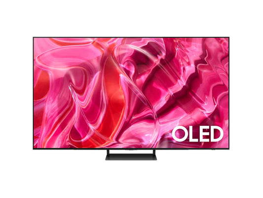 Samsung 55 Inch S90C OLED 4K with Quantum HDR OLED - Motion Xcelerator Turbo Pro 120Hz (Up to 144Hz) Smart Tizen OS - TV - Black Titanium - QA55S90CAUXZN