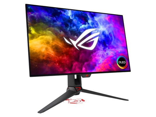 ASUS PG27AQDM - 26.5 Inch - QHD (2560 x 1440) OLED - 240Hz - 0.03 Ms -  Gaming Monitor - Black