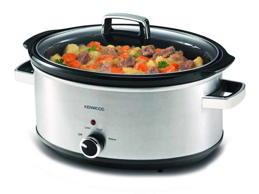 Kenwood Slow Cooker 6.5L 300W - Silver