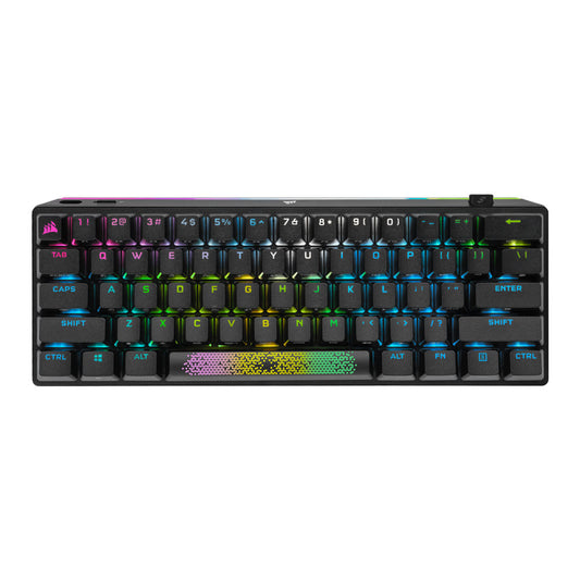 CORSAIR K70 PRO Mini Wireless 60% Mechanical Cherry MX Red Switch Keyboard with RGB Backlighting - Black