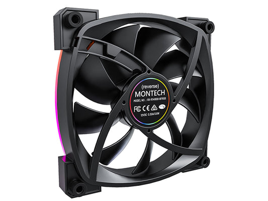 Montech AX140 PWM- PC Fan - Black