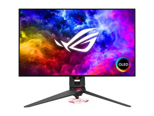 ASUS PG27AQDM - 26.5 Inch - QHD (2560 x 1440) OLED - 240Hz - 0.03 Ms -  Gaming Monitor - Black