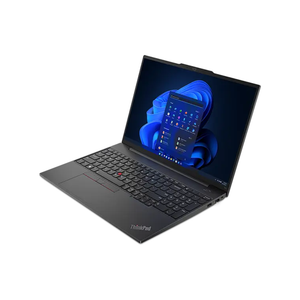 Lenovo ThinkPad E16 Gen 1 Laptop - 16.0 Inch WUXGA (1920 x 1200) - CPU i5-13420H - RAM 8GB DDR4 - SSD 512GB M.2 - DOS (Without OS) - Black - English/Arabic Keyboard