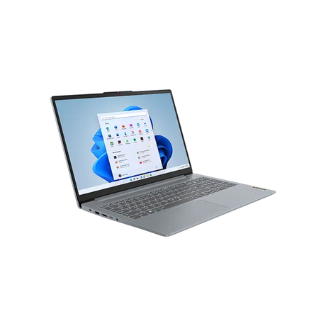 Lenovo IdeaPad Slim 3 Gen 8 Laptop - 15.6 Inch FHD (1920x1080) - AMD Athlon Silver 7120U - RAM 8GB DDR5 - SSD 256GB M.2 - AMD Radeon 610M - Windows 11 Home - Arctic Grey - English/Arabic Keyboard