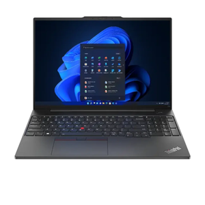Lenovo ThinkPad E16 Gen 1 Laptop - 16.0 Inch WUXGA (1920 x 1200) - CPU i5-13420H - RAM 8GB DDR4 - SSD 512GB M.2 - DOS (Without OS) - Black - English/Arabic Keyboard