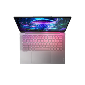 Lenovo Yoga Slim 7 Gen 10 Laptop - 14 Inch 2.8K WQXGA+ (2880x1800) OLED - CPU Ultra 7 258V - RAM 32GB DDR5 - SSD 1TB M.2 - Windows 11 Home - Seashell - English/Arabic Keyboard