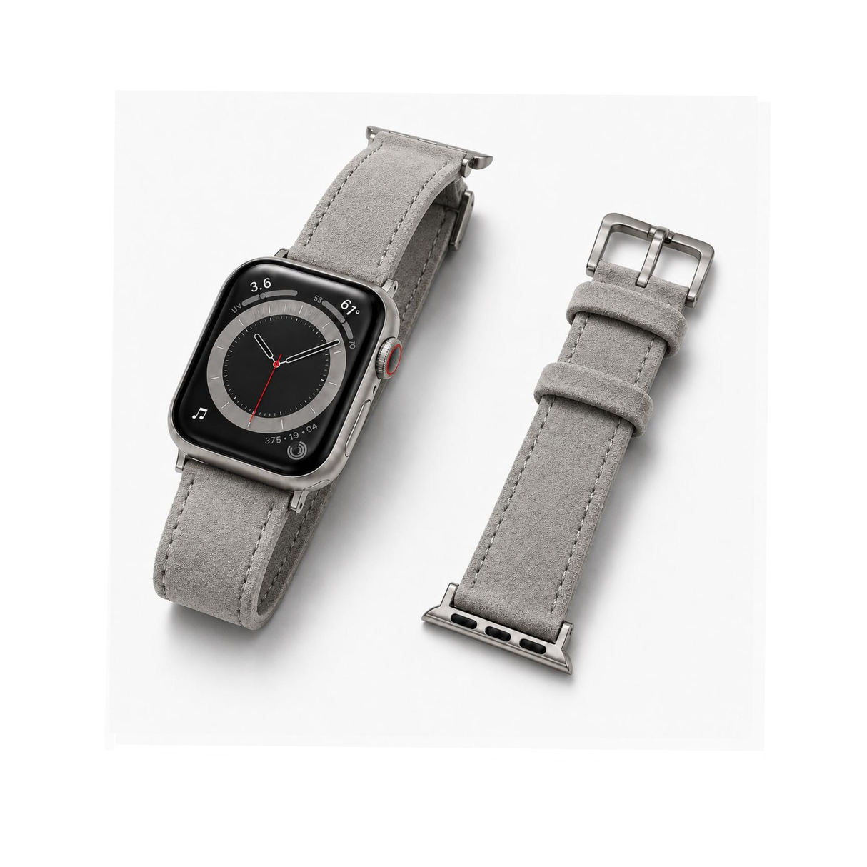 iWatch Band 42-49mm - Titanium Gray