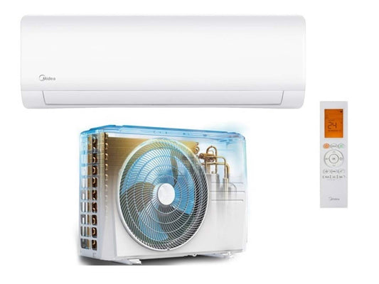 Midea Split AC 18,000 BTU Wi-Fi - Air Conditioner - 1.50 Tons