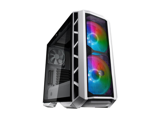 Cooler Master - MasterCase H500P ARGB Mesh Mid Tower PC Case - White