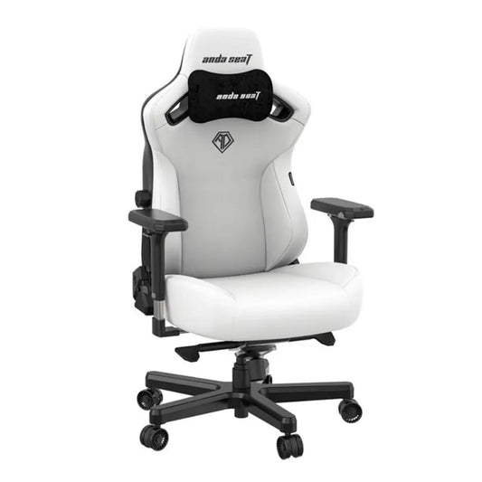 AndaSeat Kaiser 3 Series Premium Ergonomic Gaming Chair Xl Size (Enlarged) - Cloudy White