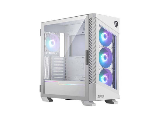 MSI MPG VELOX 100R ATX Mid-Tower Case - White