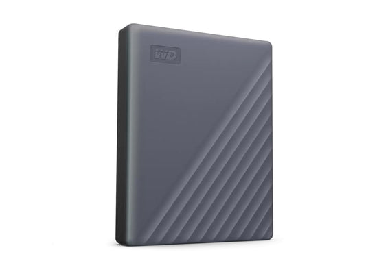 محرك الأقراص الصلبة المحمول WD My Passport سعة 2 تيرابايت من Western Digital يعمل بمنفذ USB-C