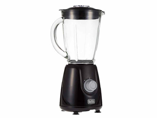 BLACK+DECKER Glass Blender with 2 Grinder Mills 1.5L - 400W