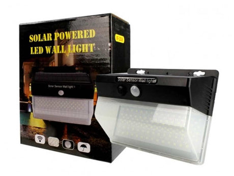 ASIL - Solar Powered LED Wall Light with Motion Sensor - Zayoom