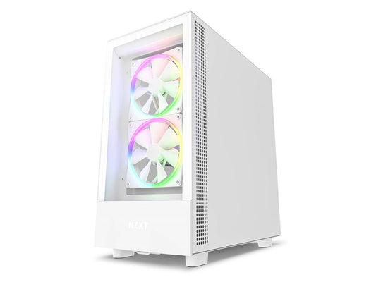 NZXT H5 Elite Edition ATX Mid Tower Case - White