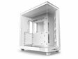 NZXT H6 Flow Compact Dual-Chamber ATX Mid Tower Case - White - Zayoom