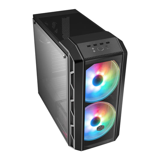 Cooler Master MasterCase H500 ARGB Mid Tower PC Case - Grey