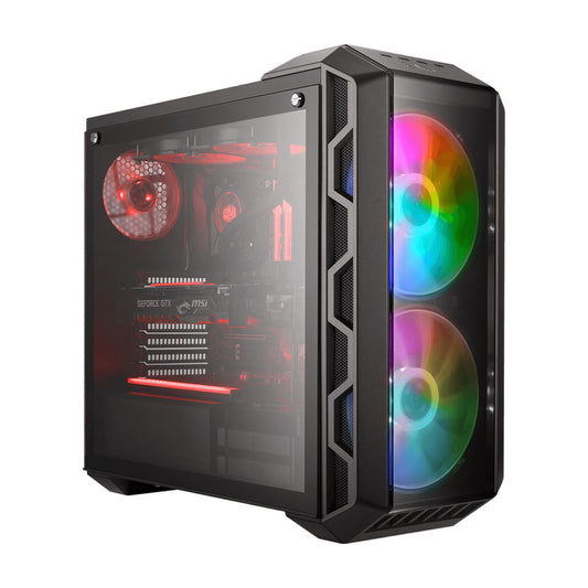 Cooler Master MasterCase H500 ARGB Mid Tower PC Case - Grey