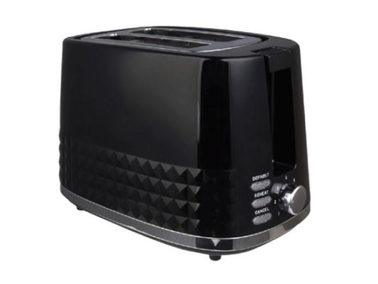 Orca 2 Slice Toaster 850W - Black