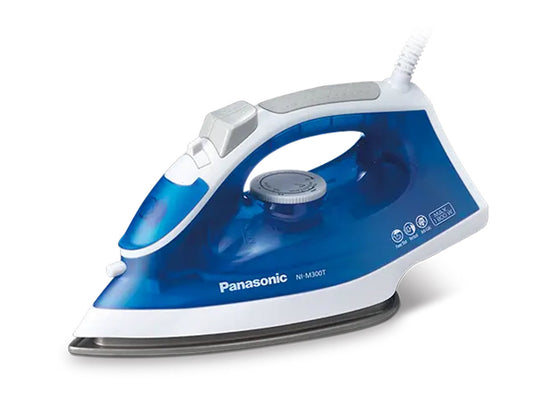 Panasonic Steam Iron Titanium Coated Soleplate 1800W - Blue