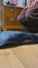 Orthopedic Islamic Prayer Mat With Knee Support - Pink