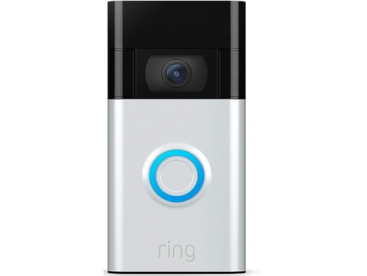 Ring Video Doorbell 3 WiFi 1080p HD Satin Nickel