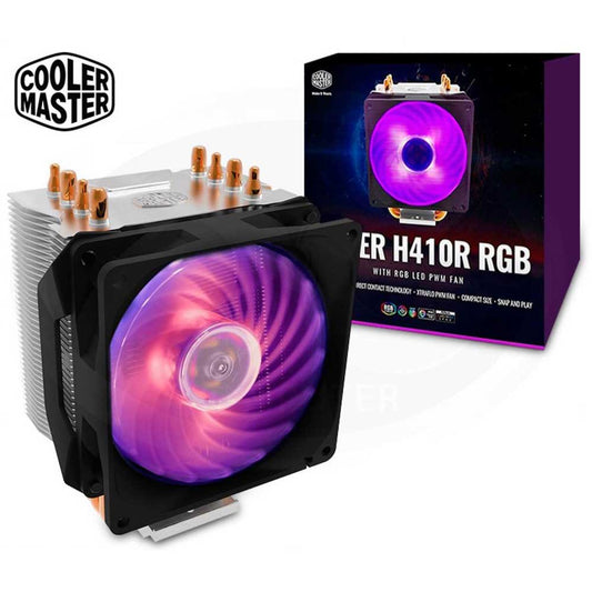 Cooler Master Hyper 410R RGB LED PWM Fan - CPU Air Cooler