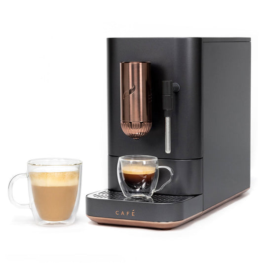 General Electric Café Automatic Espresso Machine + Frother - Black