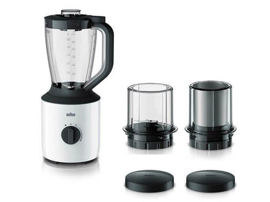 Braun PowerBlend 3 Jug Blender With 2 Mill 800W