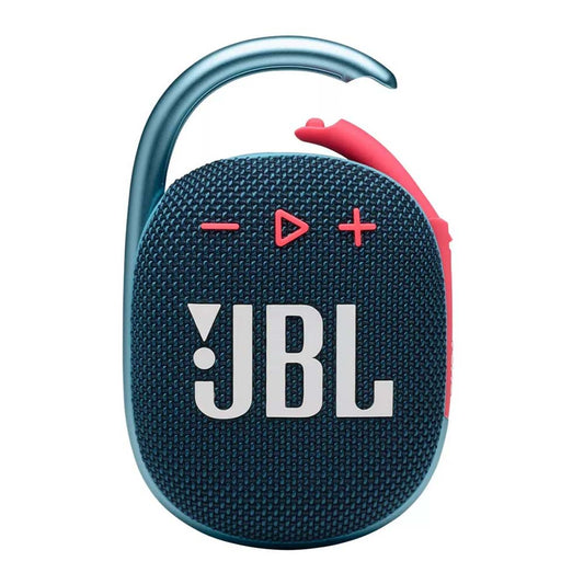 JBL CLIP 4 Portable Bluetooth IPX7 Waterproof Speaker - Blue and Pink