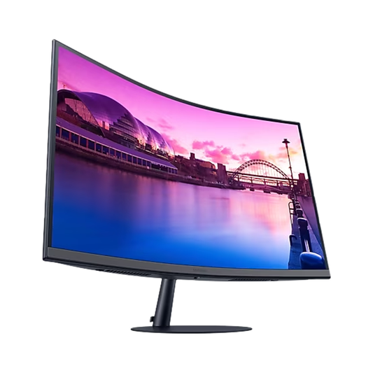 Samsung Full HD VA Essential Curved Monitor With 1000R Curvature 75 Hz - 27Inch - Black