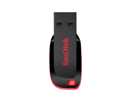 Sandisk Cruzer Blade USB 2.0 Flash Drive 16GB - Black