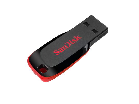 Sandisk Cruzer Blade USB 2.0 Flash Drive 16GB - Black