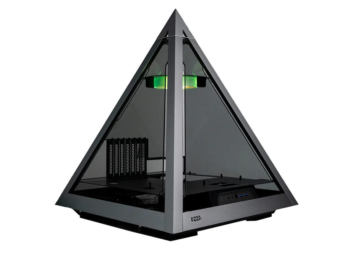 AZZA Pyramid Innovative With RGB Fan - PC Case - Black – Zayoom