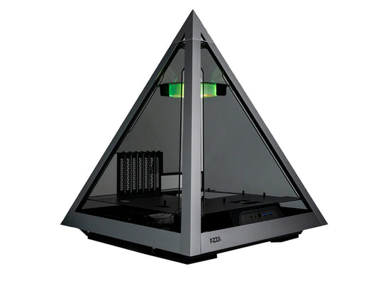 AZZA Pyramid Innovative With RGB Fan - PC Case - Black