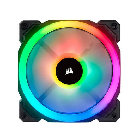 كورسير LL140 RGB 140mm حلقة ضوء مزدوجة RGB LED هيكل مروحه للكمبيوتر