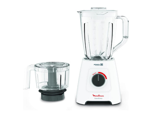 Moulinex Blendforce XL Chopper 500ML with Powelix Blade and Ice Crush Function 2 Liter Jar - 600W