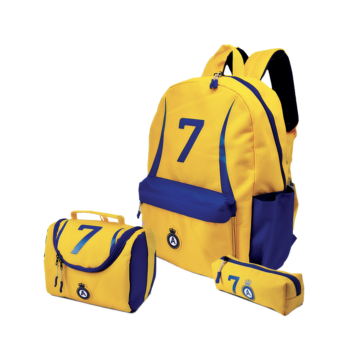 بوز سيفن طقم 3 شنط ظهر مقاس 16 بوصة