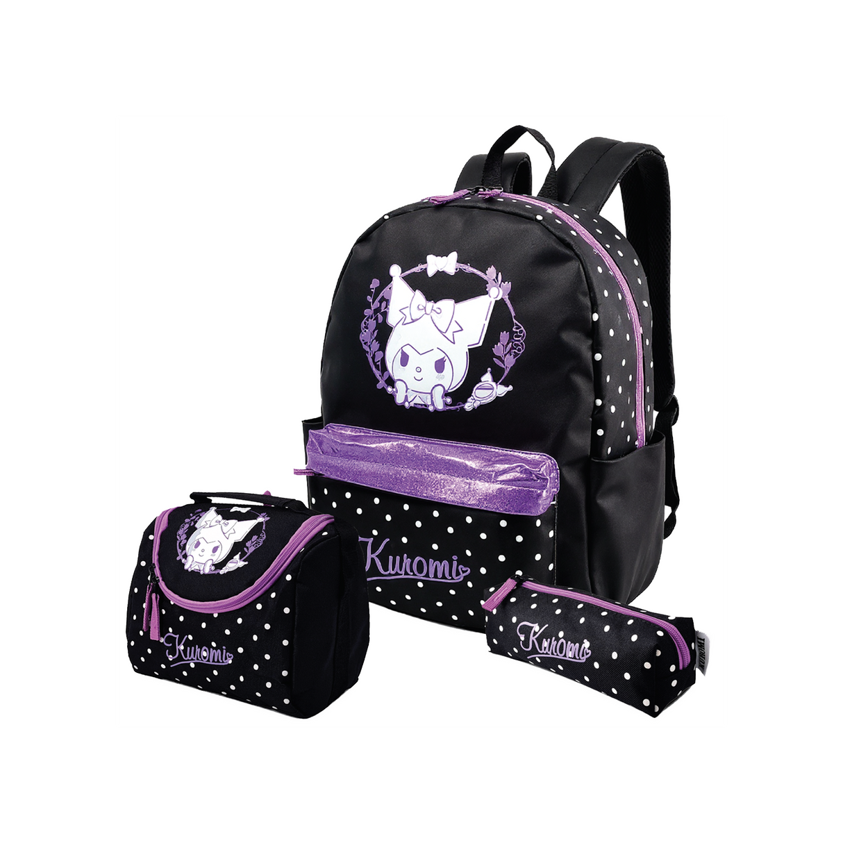 كورومي دوت طقم 3 شنط ظهر مقاس 16 بوصة